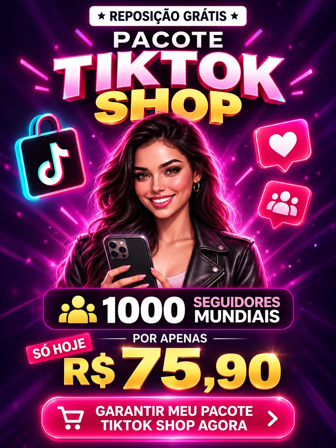 Oferta Seguidores TikTok EiViralizeii